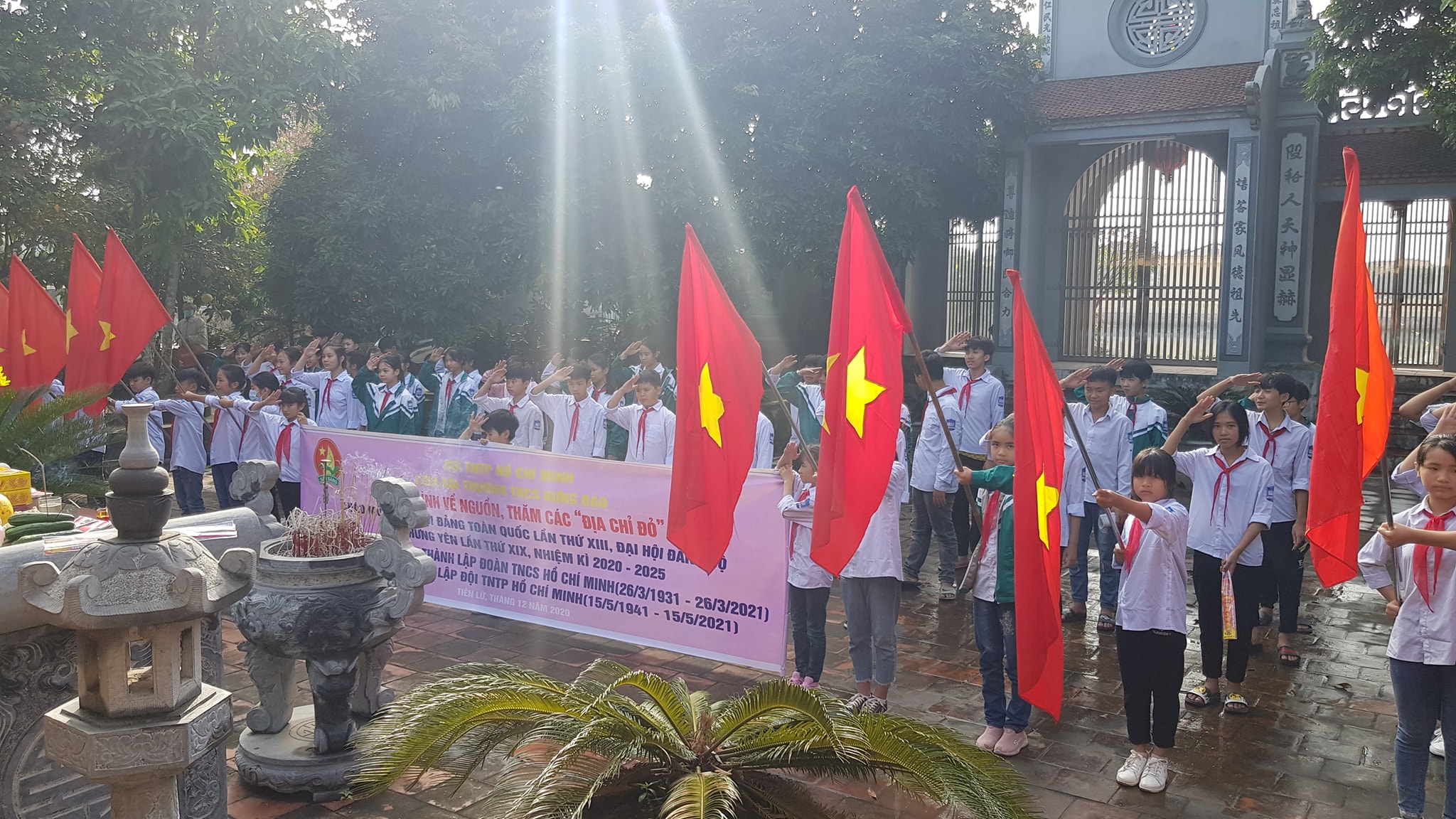 Một số hoạt động của liên đội THCS Hưng Đạo.